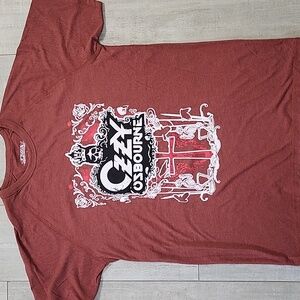 Unisex rust-color Graphic T-Shirt OZZY OSBOURNE